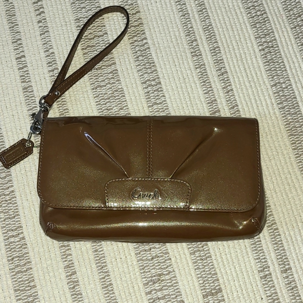 Coach wristlet/clutch